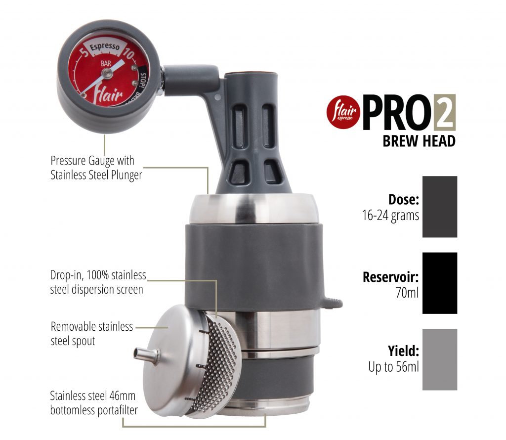 Flair PRO 2 Brew Head